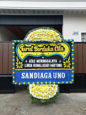 Papan Bunga Duka di Yahuliambut