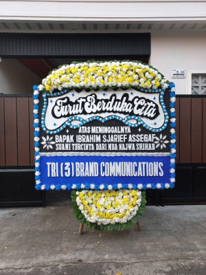 Papan Bunga Duka di Yahuliambut